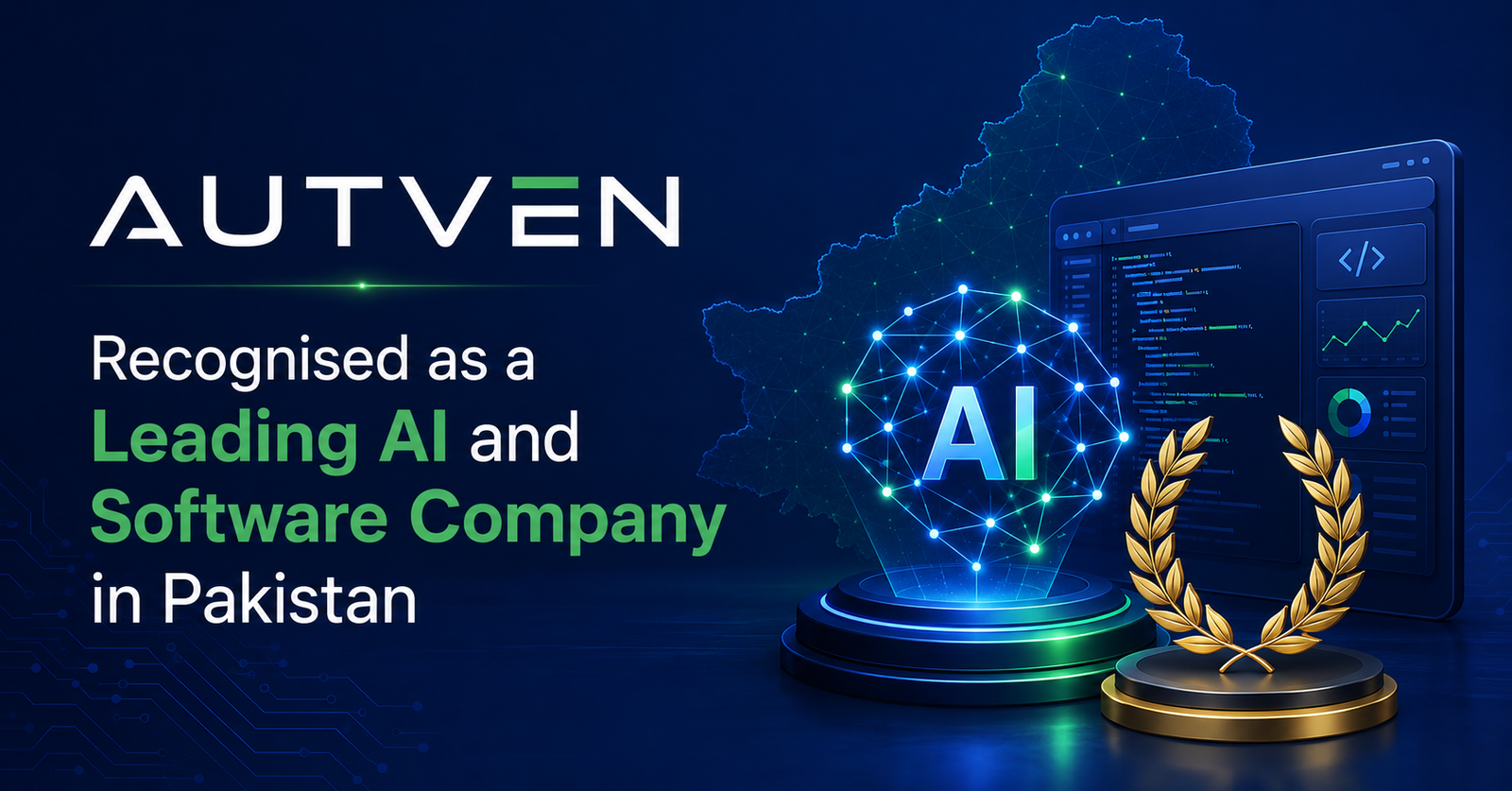 Autven Recognised as a Leading AI and Software Company in Pakistan